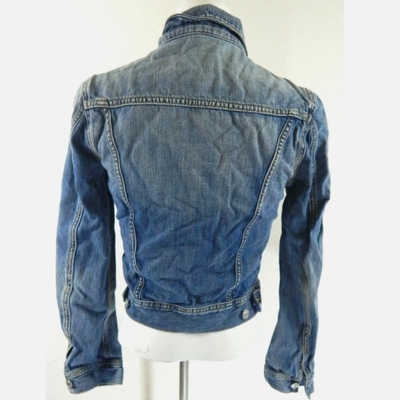 Talula Button Front Denim Jacket - Picture 3 of 3